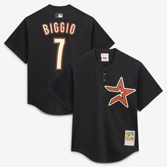 Craig Biggio Houston Astros Mitchell & Ness Authentic Batting Practice Jersey Sale