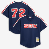 Carlton Fisk Chicago White Sox Mitchell & Ness Authentic Batting Practice Jersey Outlet
