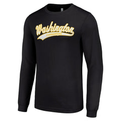Washington Commanders Starter Tailsweep Long Sleeve T-Shirt - Black - NFL