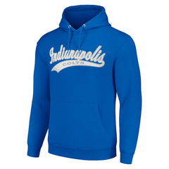 Indianapolis Colts Starter Unisex Tailsweep Pullover Hoodie - Royal - NFL