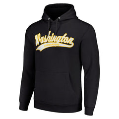 Washington Commanders Starter Unisex Tailsweep Pullover Hoodie - Black - NFL