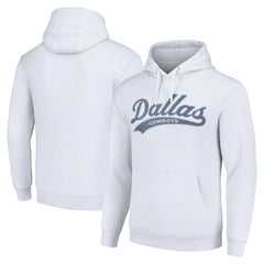 Dallas Cowboys Starter Unisex Tailsweep Pullover Hoodie - White - NFL