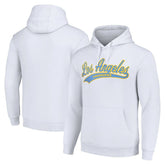 Los Angeles Chargers Starter Unisex Tailsweep Pullover Hoodie - White - NFL