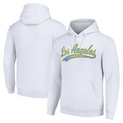 Los Angeles Chargers Starter Unisex Tailsweep Pullover Hoodie - White - NFL