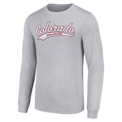 Colorado Avalanche Starter Tailsweep T-Shirt - Heather Gray | NHL discount