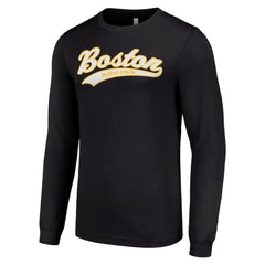 Boston Bruins Starter Tailsweep T-Shirt - Black | NHL Lifestyle