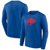 Buffalo Bills Throwback Long Sleeve T-Shirt - Royal - NFL