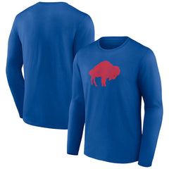 Buffalo Bills Throwback Long Sleeve T-Shirt - Royal - NFL