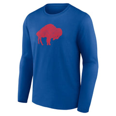 Buffalo Bills Throwback Long Sleeve T-Shirt - Royal - NFL