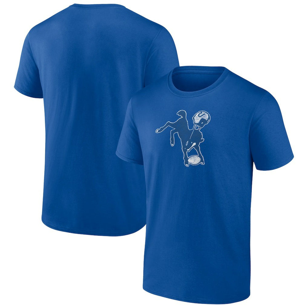 Indianapolis Colts Throwback T-Shirt - Royal - NFL