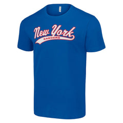 New York Rangers Starter Tailsweep T-Shirt - Blue | NHL near me