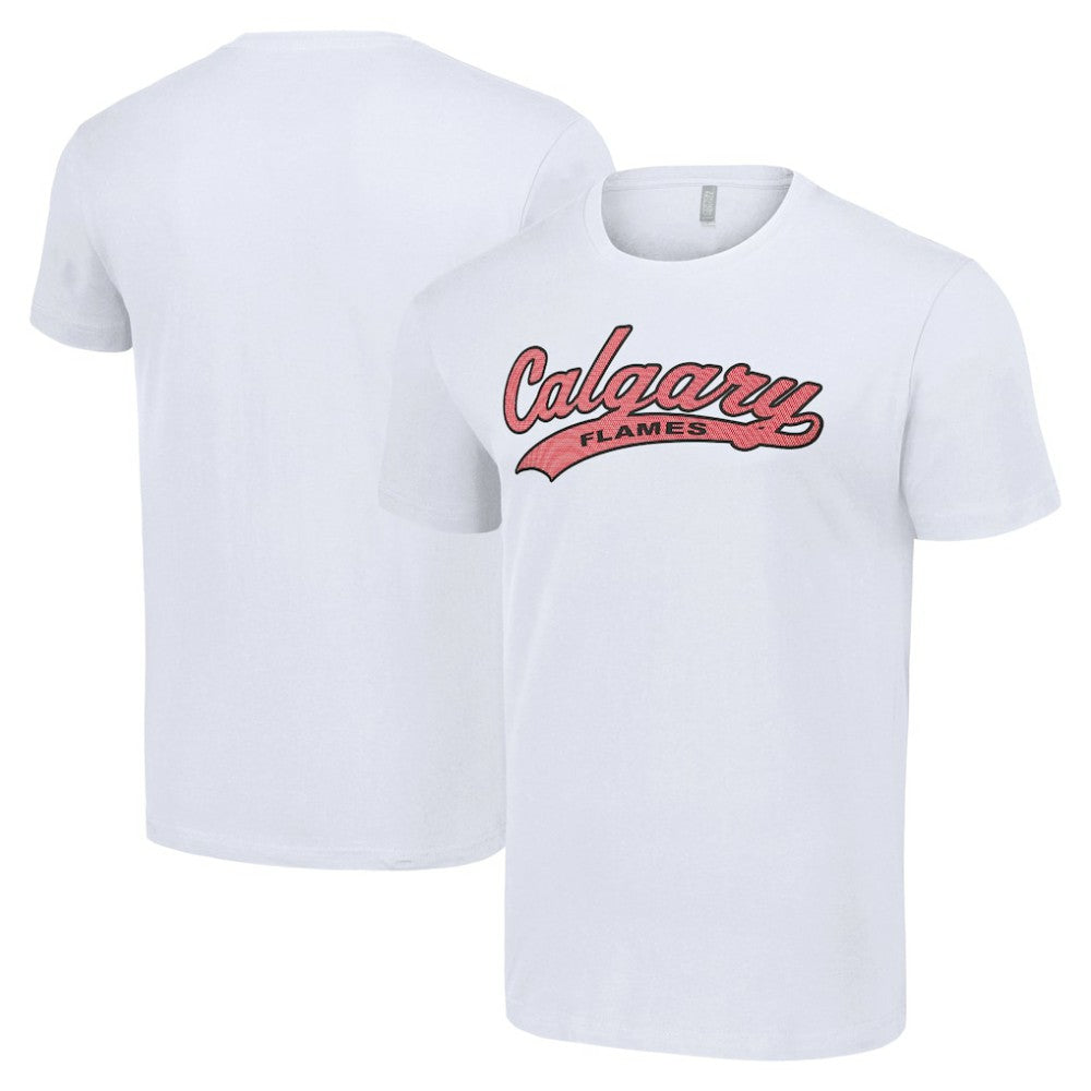 Calgary Flames Starter Tailsweep T-Shirt - White | NHL on sale