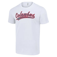 Columbus Blue Jackets Starter Tailsweep T-Shirt - White | NHL on sale