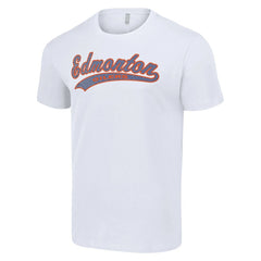 Edmonton Oilers Starter Tailsweep T-Shirt - White | NHL online