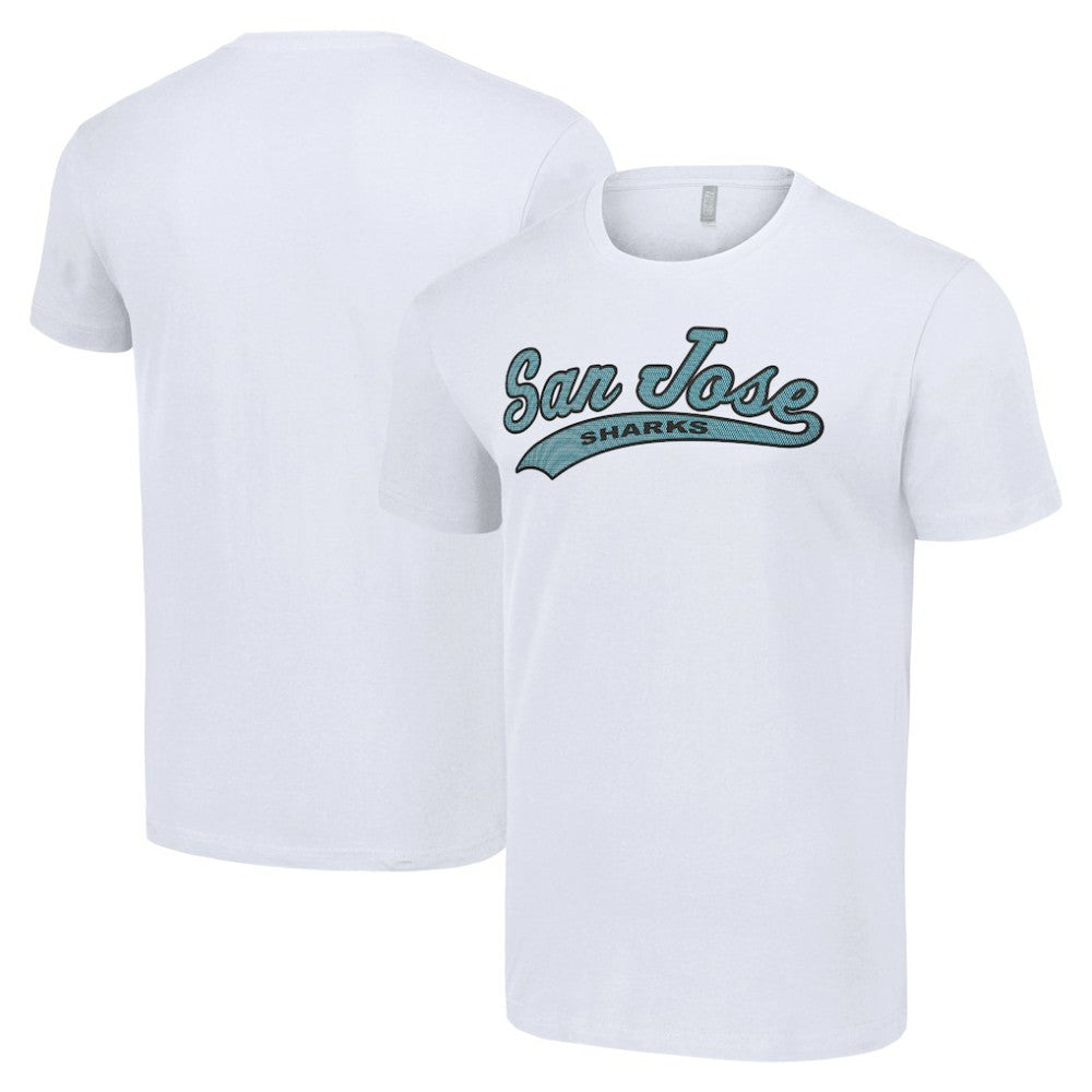San Jose Sharks Starter Tailsweep T-Shirt - White | NHL near me