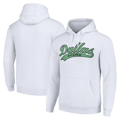 Dallas Stars Starter Tailsweep Fleece Tri-Blend Pullover Hoodie - White | NHL near me