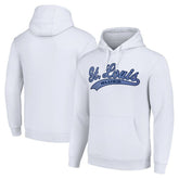 St. Louis Blues Starter Tailsweep Fleece Tri-Blend Pullover Hoodie - White | NHL on sale