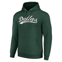 Dallas Stars Starter Tailsweep Fleece Tri-Blend Pullover Hoodie - Green | NHL sale