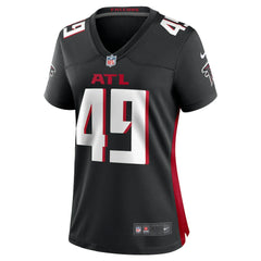 Liam McCullough Atlanta Falcons Women's Team Game Jersey - Black - Nike