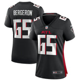 Matthew Bergeron Atlanta Falcons Women's Team Game Jersey - Black - Nike