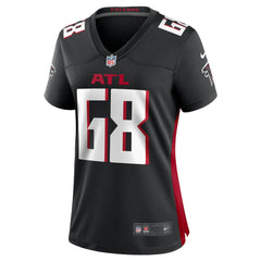 Kyle Hinton Atlanta Falcons Women's Team Game Jersey - Black - Nike