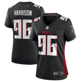 Zach Harrison Atlanta Falcons Women's Team Game Jersey - Black - Nike