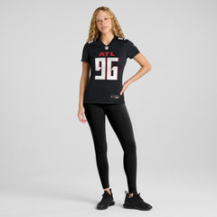 Zach Harrison Atlanta Falcons Women's Team Game Jersey - Black - Nike