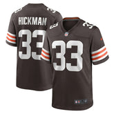 Ronnie Hickman Cleveland Browns Team Game Jersey - Brown - Nike
