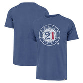 47 brand Joel Embiid Philadelphia 76ers '47 Player Logo Vintage T-Shirt Royal