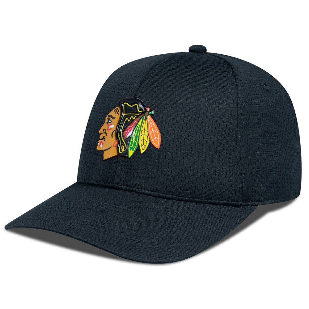 Chicago Blackhawks Levelwear Zephyr Adjustable Hat - Black | NHL on sale