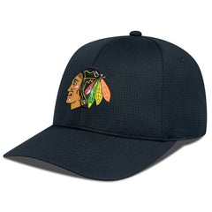 Chicago Blackhawks Levelwear Zephyr Adjustable Hat - Black | NHL on sale