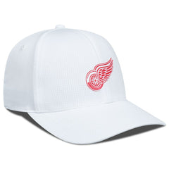 Detroit Red Wings Levelwear Zephyr Adjustable Hat - White | NHL Lifestyle