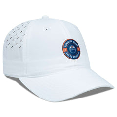 Edmonton Oilers Levelwear Women's Haven Adjustable Hat - White | NHL near me