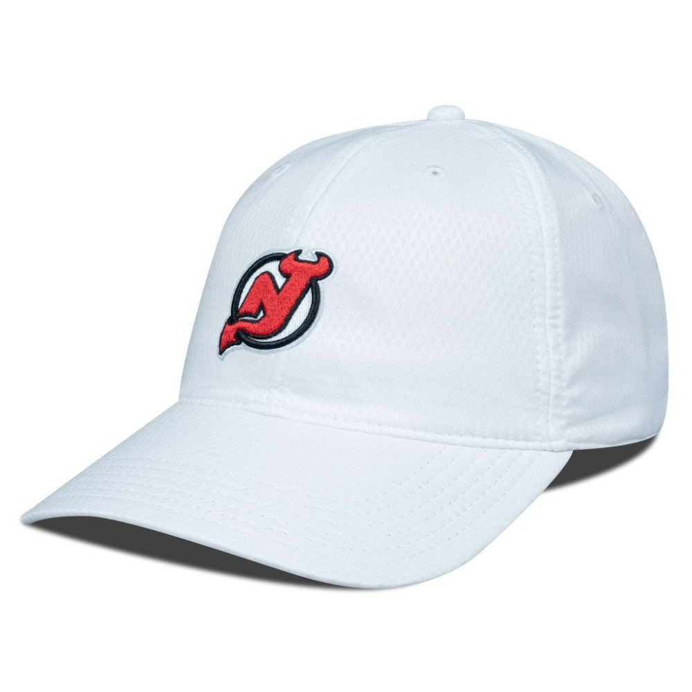New Jersey Devils Levelwear Matrix Adjustable Hat - White | NHL sale