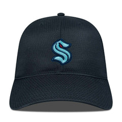 Seattle Kraken Levelwear Matrix Adjustable Hat - Black | NHL Lifestyle