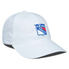 New York Rangers Levelwear Matrix Adjustable Hat - White | NHL Clearance