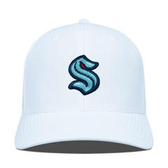 Seattle Kraken Levelwear Fusion Lefty Cap - White | NHL Clearance