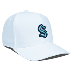 Seattle Kraken Levelwear Fusion Lefty Cap - White | NHL Clearance