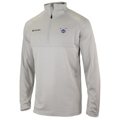 Columbia Charlotte Hornets Omni-Wick Rockin' It Quarter-Zip Pullover Top Heather Gray