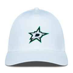 Dallas Stars Levelwear Zeta Flex Hat - White | NHL Clearance