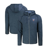 New York Mets Cutter & Buck Stars & Stripes Mainsail Sweater-Knit Full-Zip Hoodie Sale
