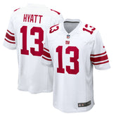 Jalin Hyatt New York Giants Game Jersey - White - Nike