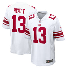 Jalin Hyatt New York Giants Game Jersey - White - Nike