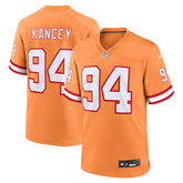 Calijah Kancey Tampa Bay Buccaneers Alternate Game Jersey - Orange - Nike