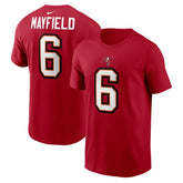 Baker Mayfield Tampa Bay Buccaneers Player Name & Number T-Shirt - Red - Nike