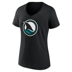 San Jose Sharks Fanatics Women's Alternate Graphic T-Shirt - Black | Fanatics discount