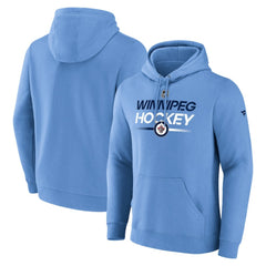 Winnipeg Jets Fanatics Alternate Wordmark Fleece Pullover Hoodie - Light Blue | Fanatics sale