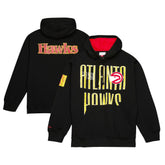 Mitchell & Ness Atlanta Hawks Hardwood Classics OG 2.0 Pullover Hoodie Black