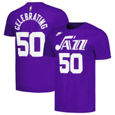 Nike Utah Jazz Unisex 50th Anniversary T-Shirt Purple