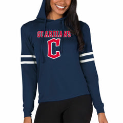 Cleveland Guardians Concepts Sport Women's Marathon Lightweight Lounge Pullover Hoodie Outlet
